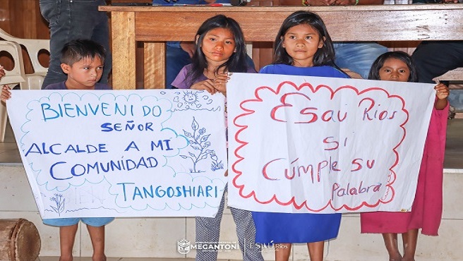 Megaproyectos para la CCNN de Tangoshiari