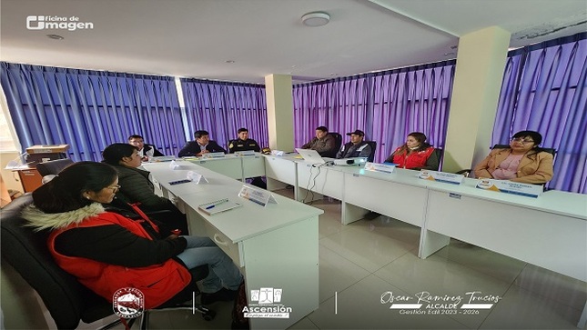 Revisan y aprueban el plan de patrullaje integrado PNP – SERENAZGO y el patrullaje municipal por sector 2024