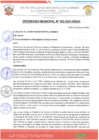Vista preliminar de documento ORDENANZA MUNICIPAL N°023