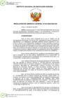 Vista preliminar de documento Resolución de Gerencia General N° 0010-2024-INIA-GG