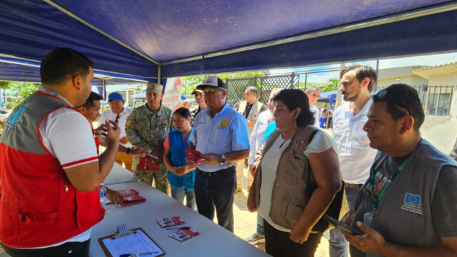 Cancillería Tumbes participa en “Acción Cívica Multisectorial” en el sitio arqueológico Cabeza de Vaca