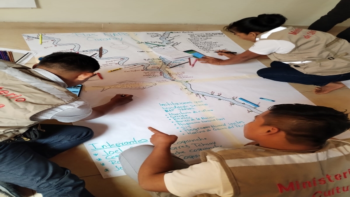 Más de 20 gestores fueron capacitados para garantizar servicios según costumbres y lenguas de pueblos indígenas en PIAS fluviales y aéreas