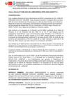 Vista preliminar de documento DECLARAR IMPROCEDENTE la solicitud presentada por don: CARLOS ENRIQUE CHINCHAY AGUIRRE, Cargo Inspector Sanitario II Categoria Remunerativa STD del Centro de Salud de Chongoyape