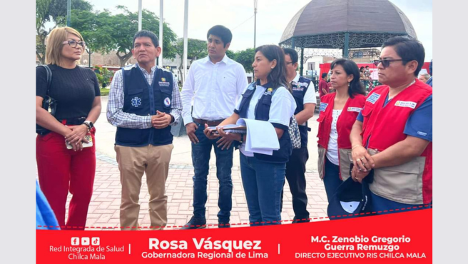 Mesa de trabajo se realiza en la municipalidad de Chilca Cañete.