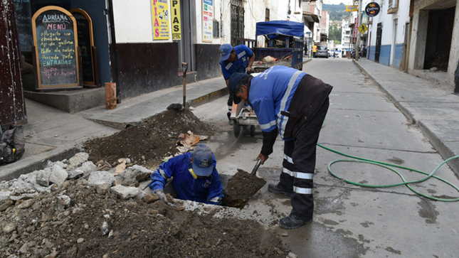 El personal de la SGAA de la MPC Viene trabajando