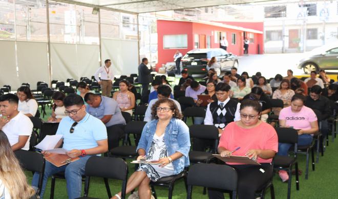 Con éxito se llevó a cabo concurso de plazas CAS en la Corte Superior de Justicia de Lima Sur
