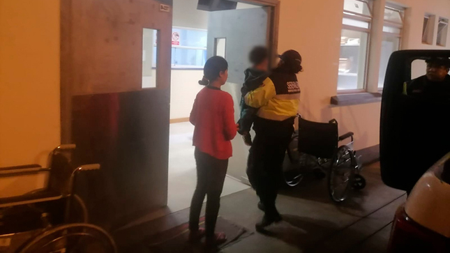  prestó apoyo a joven madre cajabambina