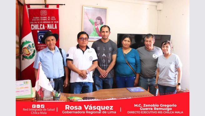 Titular de la RIS Chilca Mala sostiene reunión con la municipalidad distrital de Ayavirí