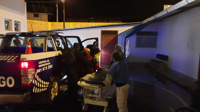 Serenazgo apoyó a madre cajabambina