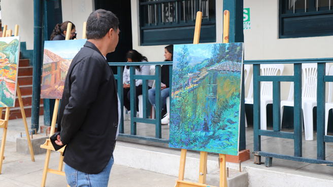 MPC realizó exitosa exposición pictórica