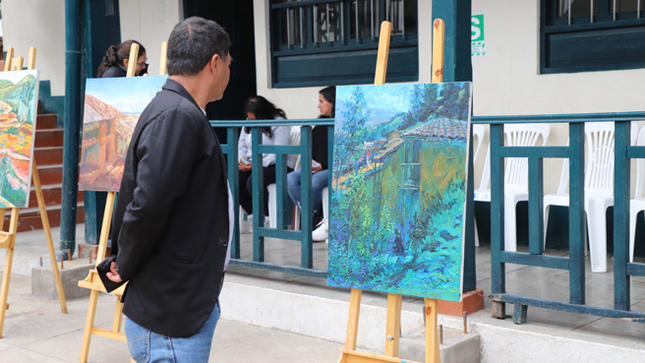 MPC realizó exitosa exposición pictórica