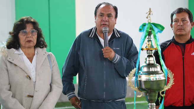 Final de campeonato de futbol master