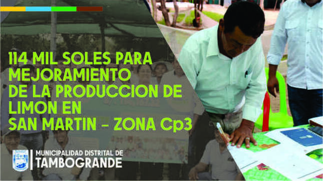 Con la finalidad de mejorar la producción de los cultivos del Valle de San Lorenzo, a través del fortalecimiento de cadenas productivas, la Comuna Tambograndina, a través de la Gerencia de Desarrollo Económico realizó la entrega del cheque por el monto de s/. 114,167.32 soles, a la Cooperativa Agraria Acuícola Campo vida Hualtaco I II IV, gracias a su participación en el fondo concursable PROCOMPITE 2024.
Esta entrega se realizó en Vallecito Bajo – Zona San Martín, en donde el Regidor de la MDT, sr. Santos Jara Ramaycuna, expresó que en los próximos días la comuna entregará a la cooperativa campo vida: 1 moto furgón, 1 motolineal chacarera, 3 podadoras de altura, 1 trituradora de ramas, 2 moto guadaña, 2 moto fumigadora de espalda, 2 motosierras, compost, servicio de análisis de suelos, capacitación en gestión comercial y 10 meses de asistencia técnica.
Por su parte Jenner Julca Mendoza, Presidente de la Cooperativa Agraria Acuícola CAMPOVIDA, en representación de los 58 socios, expresó que gracias al apoyo de la Municipalidad de Tambogrande, a través de su equipo técnico pudieron postularon al programa de fondos concursables con el proyecto de mejoramiento de tecnología de manejo de cultivo de limón.
Además, Julca Mendoza, expresó que se sienten deseosos de crecer, con el objetivo de apuntar hacia la industrialización, “contamos con 100 hectáreas orgánicas, y deseamos como cooperativa no solo vender la materia prima, sino que también anhelamos transformarlo en productos derivados”, expresó.
#ConstruyendoElVerdaderoCambio
#GestiónMeléndez