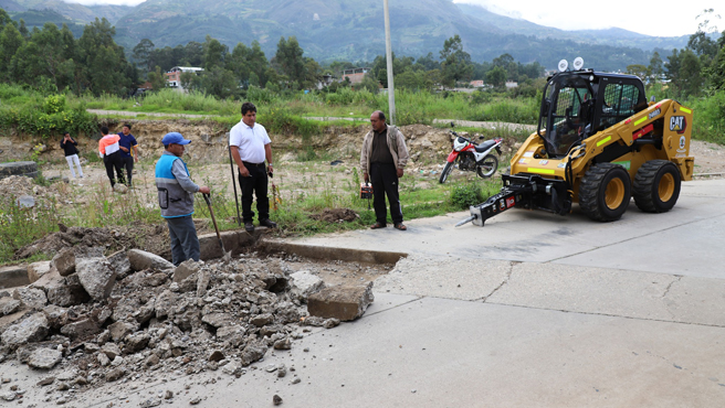 MPC inició construcción de badén en la pampa chica