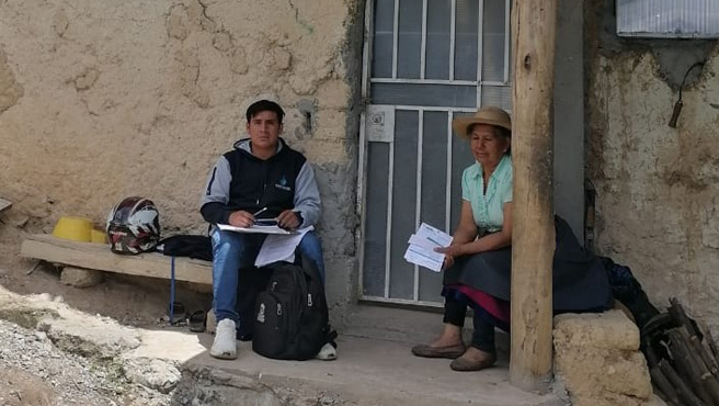 Empadronamiento en Shitabamba