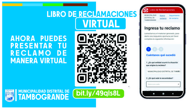 ยกDescubre la revoluciรณn en la gestiรณn de reclamaciones con nuestro nuevo libro de reclamaciones digital!
Facilitamos el proceso de expresar tus reclamos de manera rรกpida y eficiente. Con nuestra plataforma, puedes presentar tus reclamaciones desde la comodidad de tu hogar o cualquier lugar con acceso a internet.
ยกAdiรณs al papeleo y largas esperas!
ยก๐๐ฎ ๐จ๐ฉ๐ข๐ง๐ข๐จฬ๐ง ๐๐ฎ๐๐ง๐ญ๐, ๐ฒ ๐๐จ๐ง ๐ง๐ฎ๐๐ฌ๐ญ๐ซ๐จ ๐ฅ๐ข๐๐ซ๐จ ๐๐ ๐ซ๐๐๐ฅ๐๐ฆ๐๐๐ข๐จ๐ง๐๐ฌ ๐๐ข๐ ๐ข๐ญ๐๐ฅ, ๐๐ฌ๐๐ ๐ฎ๐ซ๐๐ฆ๐จ๐ฌ ๐ช๐ฎ๐ ๐ฌ๐๐ ๐๐ฌ๐๐ฎ๐๐ก๐๐๐!
#ConstruyendoElVerdaderoCambio
#GestiรณnMelรฉndez