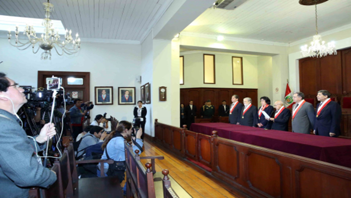 TC rechaza amenazas en el ejercicio de sus competencias