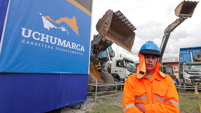 Se inició mejoramiento de carretera Uchumarca – Cerro de Pasco con recursos gestionados por el MTC