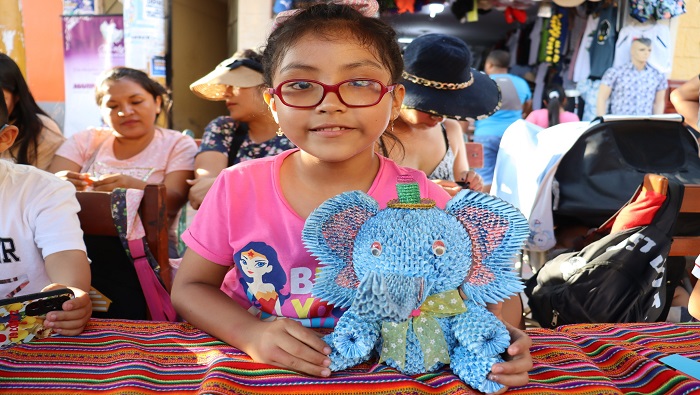 exposición de origami