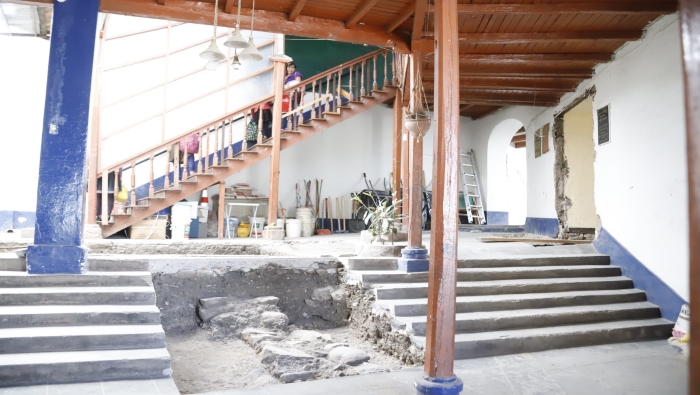 Cajamarca: Ministra de Cultura supervisó proyecto de investigación arqueológica en la Casa Hogar de la Niña Belén