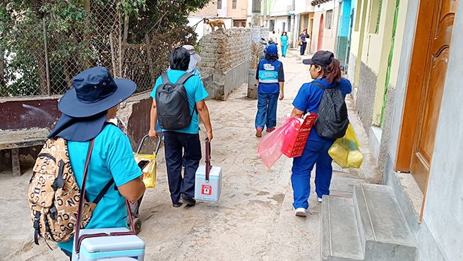 Brigadas de vacunación recorrerán Ate Vitarte y San Juan de Lurigancho este fin de semana  