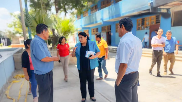 GORE Piura garantiza cobertura de servicios de agua y luz en colegios de la región