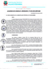 Vista preliminar de documento Acuerdo de Concejo Ordinario N° 020-2023-MPH-CM