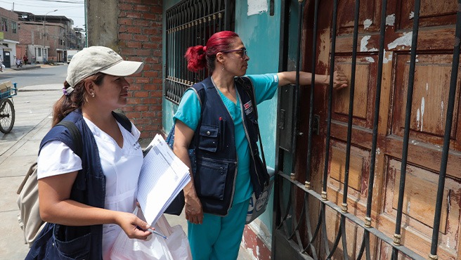 Ate: Minsa intensifica vacunación contra el sarampión para proteger a niñas y niños menores de 5 años