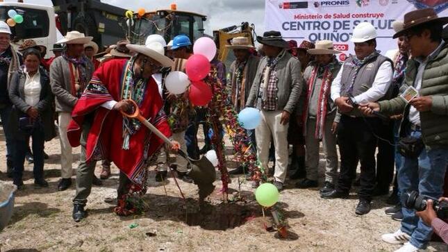 Cusco: inicia la construcción del Centro de Salud Quiñota con una inversión de más de S/ 27 millones