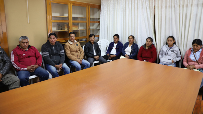 Reunión de coordinación para la electrificación