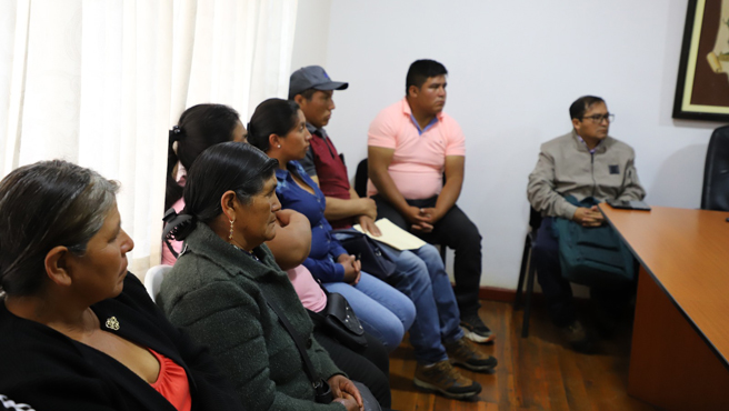 Reunión de coordinación para la electrificación