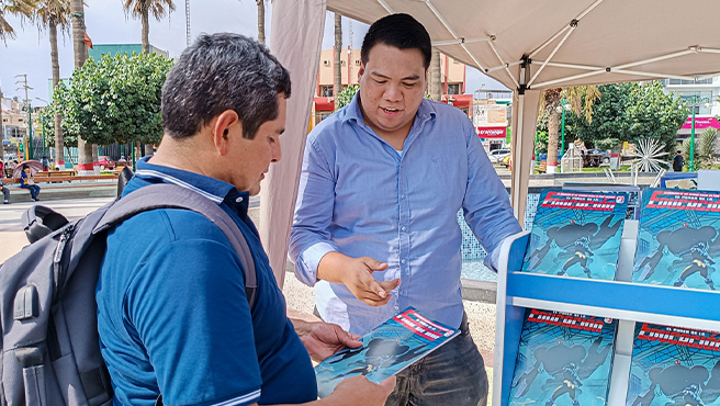 Los esperamos en nuestro último día
🗓️ 24 de Febrero
⏰A partir de las 3:30 p.m.
📌Plaza de armas de chincha