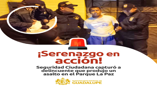 ¡Serenazgo en acción!