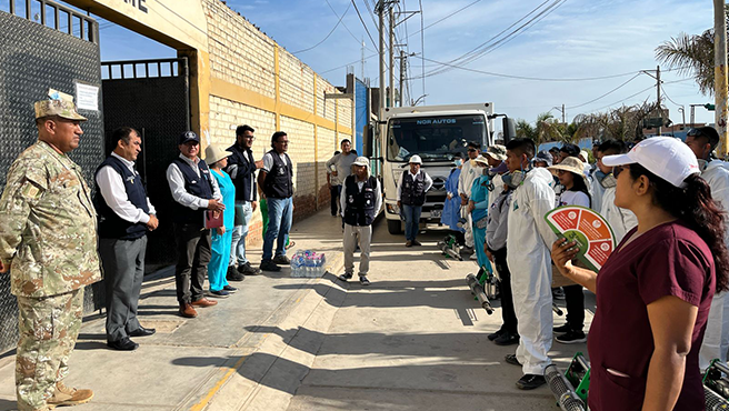 GERESA interviene más de 34 mil 600 casas y anuncia la elaboración de repelentes para ahuyentar al zancudo transmisor del dengue