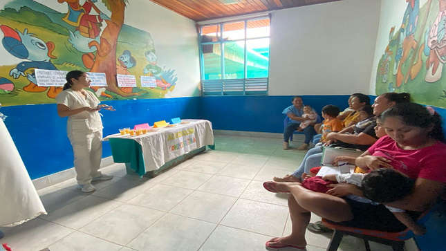 EsSalud Loreto toma acciones preventivas para promover el bienestar infantil
