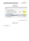 Vista preliminar de documento 4. Comunicado: Modificación de cronograma