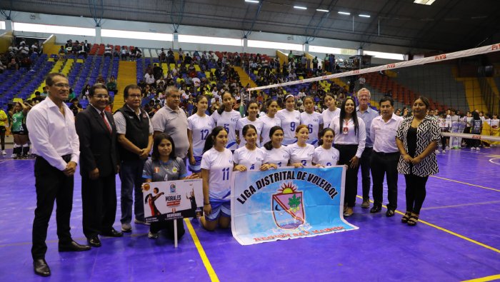 Presidente del IPD inauguró “Primer Campeonato Nacional de Vóleibol Femenino Sub 13” en Tacna