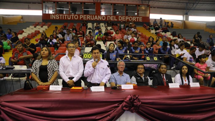 Presidente del IPD inauguró “Primer Campeonato Nacional de Vóleibol Femenino Sub 13” en Tacna