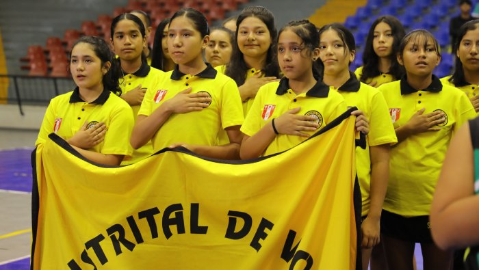 Presidente del IPD inauguró “Primer Campeonato Nacional de Vóleibol Femenino Sub 13” en Tacna