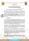 Vista preliminar de documento ACUERDO DE CONCEJO MUNICIPAL N° 011-2022-MDC-CM
