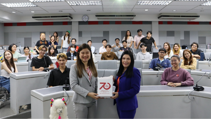 Embajada del Perú en Tailandia expone lineamientos de la Política Exterior Reforzada en la universidad de Thammasat