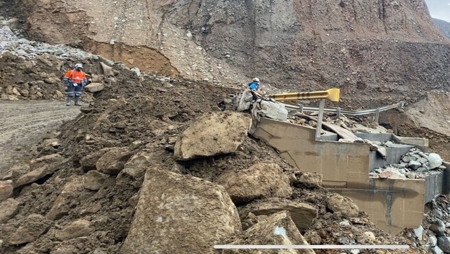 Ica: OEFA atiende emergencia por activación de quebradas en inmediaciones de mina Cerro Lindo