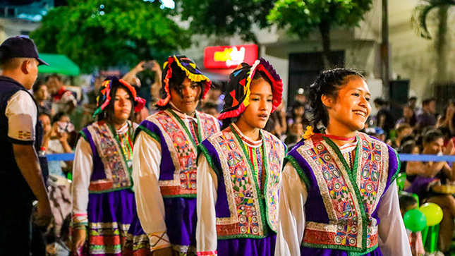 Noche cultural, niños de Quillabamba deslumbran con sus talentos