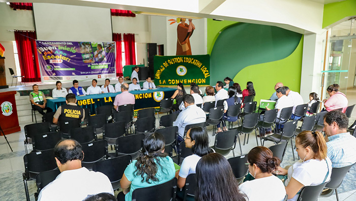 Trabajo conjunto por un buen inicio del año escolar 2024