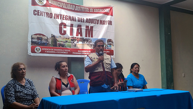Centro Integral del Adulto Mayor "Virgen De Las Mercedes" inició actividades 2024