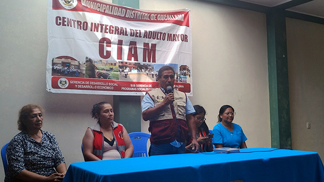 Centro Integral del Adulto Mayor "Virgen De Las Mercedes" inició actividades 2024
