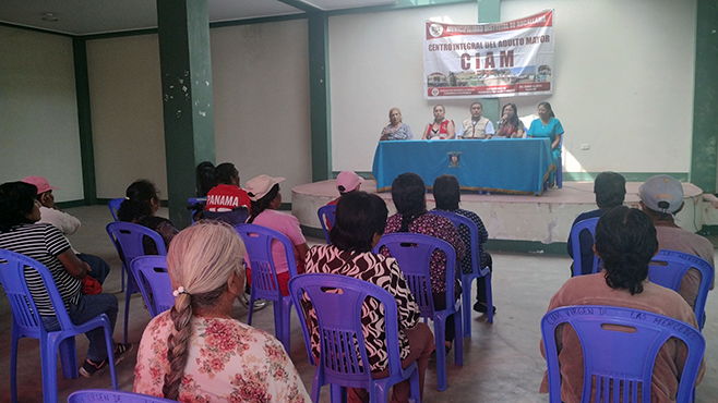 Centro Integral del Adulto Mayor "Virgen De Las Mercedes" inició actividades 2024