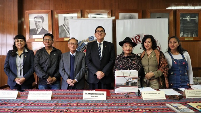 Dr. Antonio Jerí Chávez, rector de la #UNSCH, recibió la visita del  congresista Ilich López 