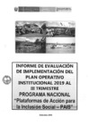 Vista preliminar de documento POI 2019 - Informe de Evaluación de Implementación - III Trimestre