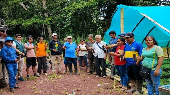 Pobladores de Perené fueron capacitados en el manejo de técnicas para la plantación de árboles con Electrocentro